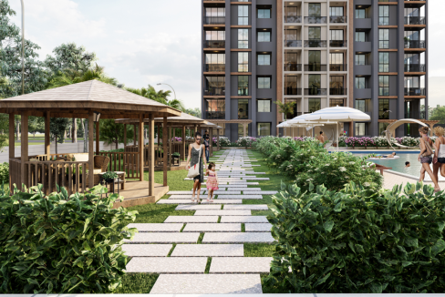 1+1 2+1 Apartments For Sale From a Project in Mersin Mezitli