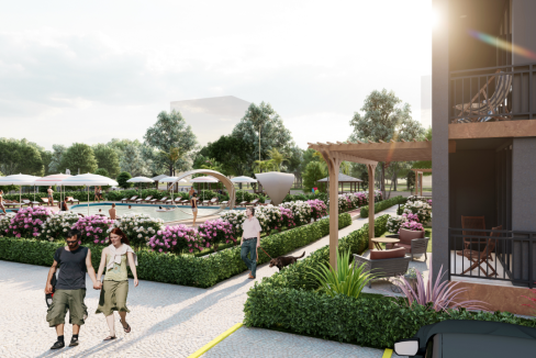 1+1 2+1 Apartments For Sale From a Project in Mersin Mezitli